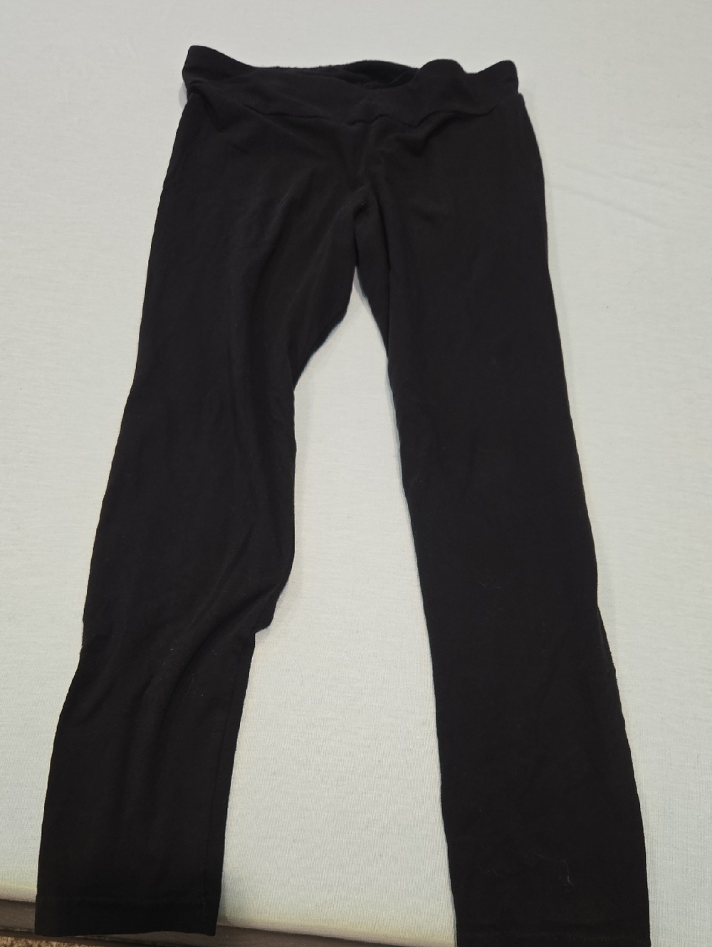 Time and Tru Black Cotton Leggings with Tag
